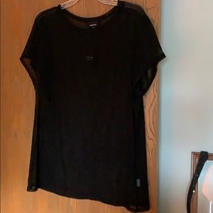 CLOSING 2/15 Torrid Sheer Short Sleeve Top sz 3
